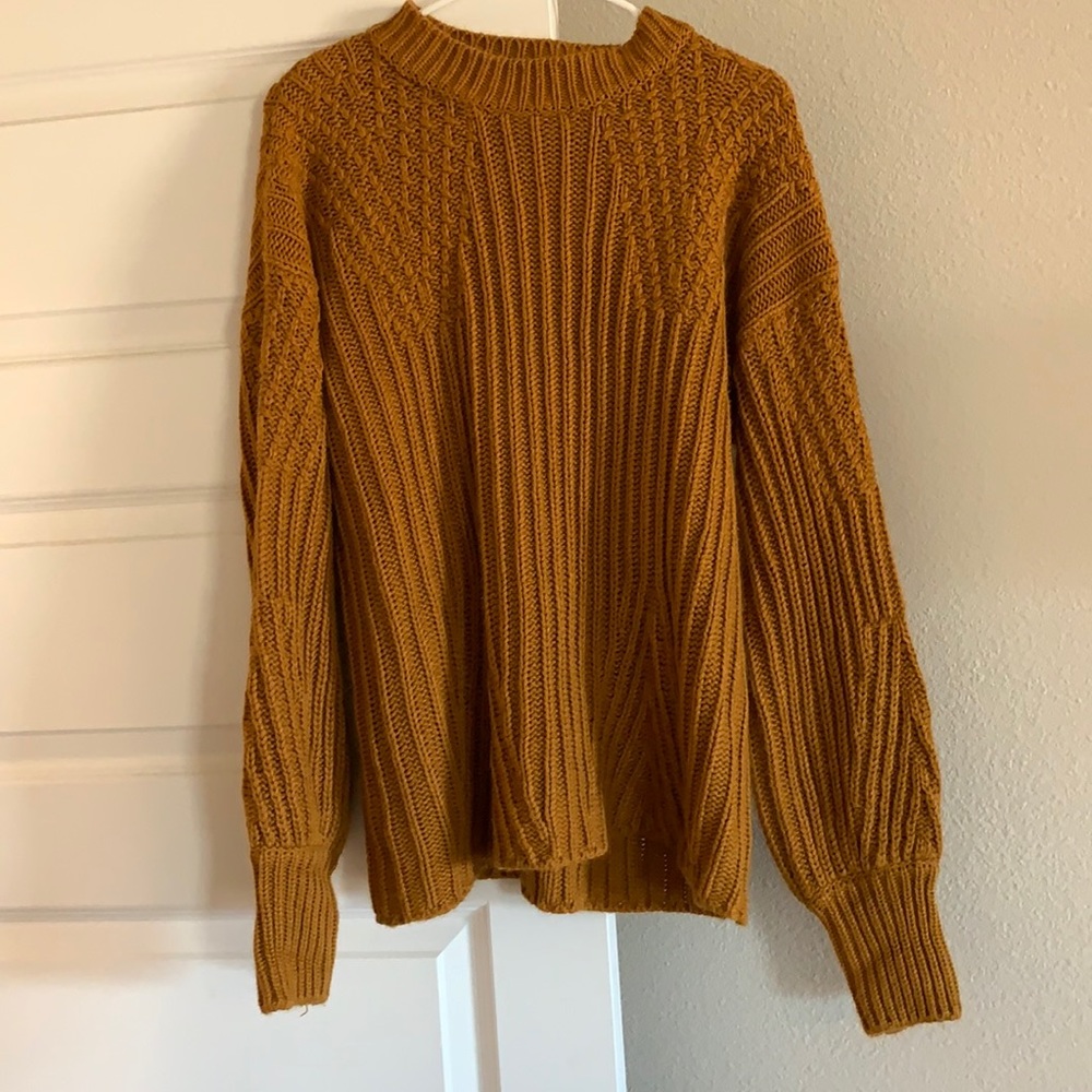 Knit sweater